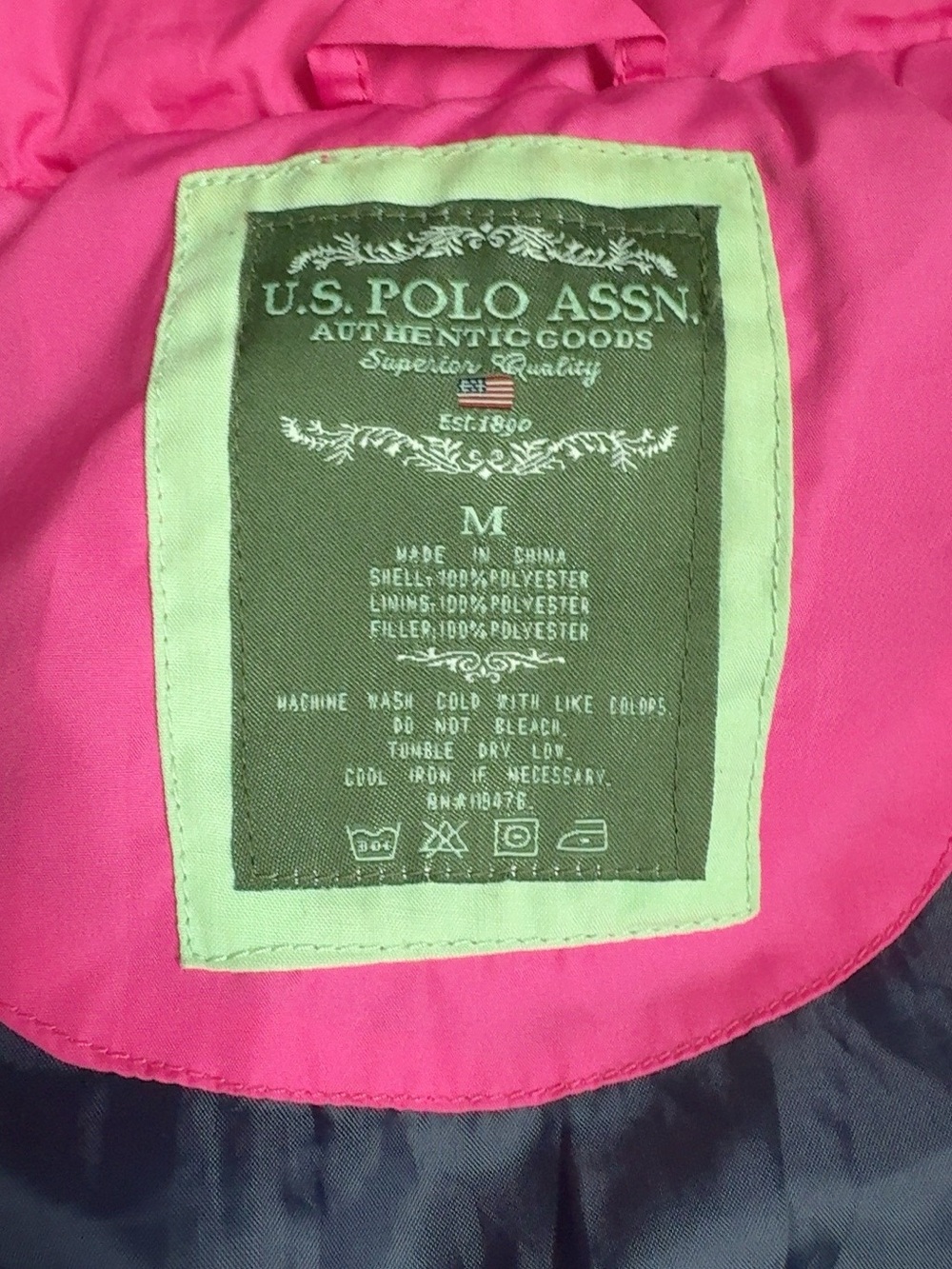 U.S. Polo Assn. Pink Bottoms - Comfortable Everyday Wear